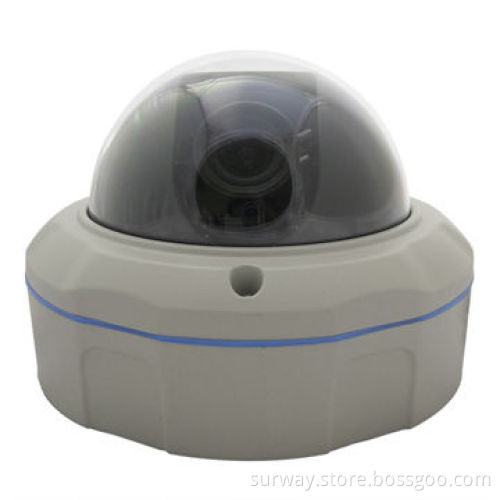 Vandal-proof Dome Camera with Sony Effio Exview CCD, 700TVL Resolution and 4 to 9mm Varifocal Lens